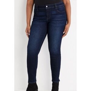 Plus Size KanCan Skinny Mid Rise Jean